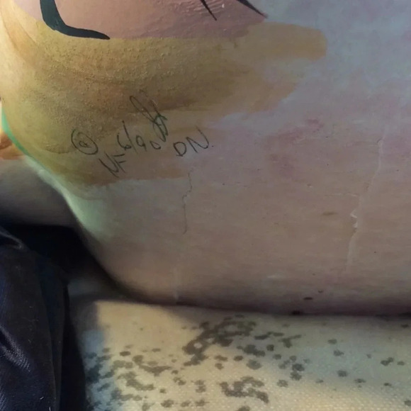 Dyan Nelson’s Vintage Ceramic Wall Mask S/N: 6/90 - Picture 3 of 10